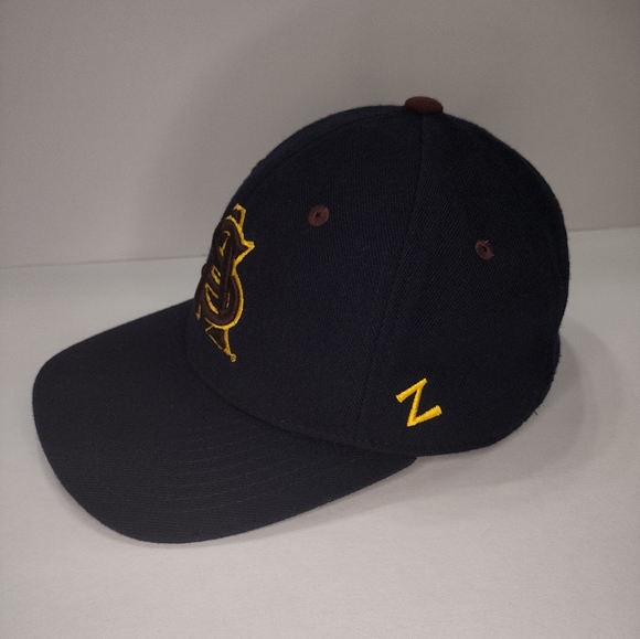 Arizona State Sun Devils Men's DH Fitted Hat. - Picture 3 of 6